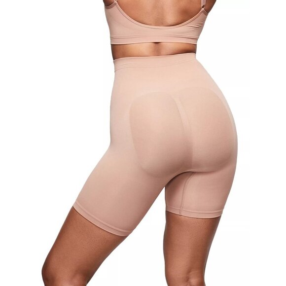 SKIMS Seamless Sculpt Sculpting Mid Thigh Shorts - Sienna Size 4X/5X - Picture 3 of 3